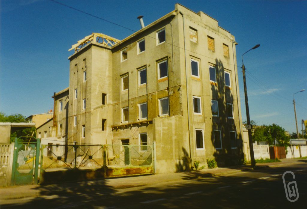 remont Młyna 2001 r., autor zdjęcia: Tadeusz Sas
